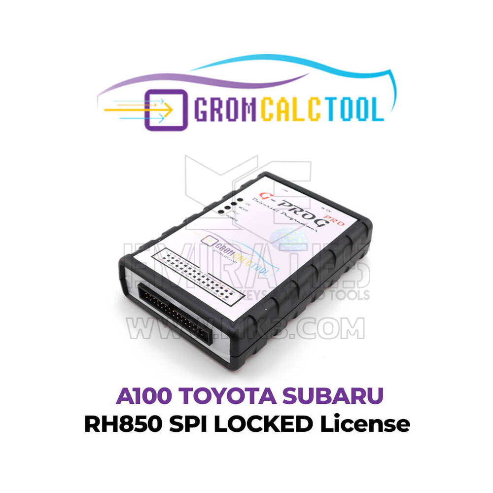 GromCalcTool A100 TOYOTA SUBARU RH850 SPI KİLİTLİ Lisans