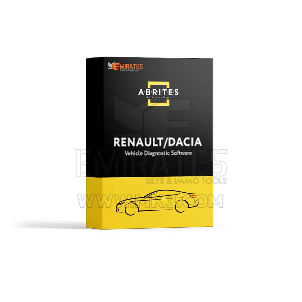 معايرة لوحة القيادة Abrites-RR030 في وحدات IC وABS (ATE) لسيارات Renault وDacia 2022+