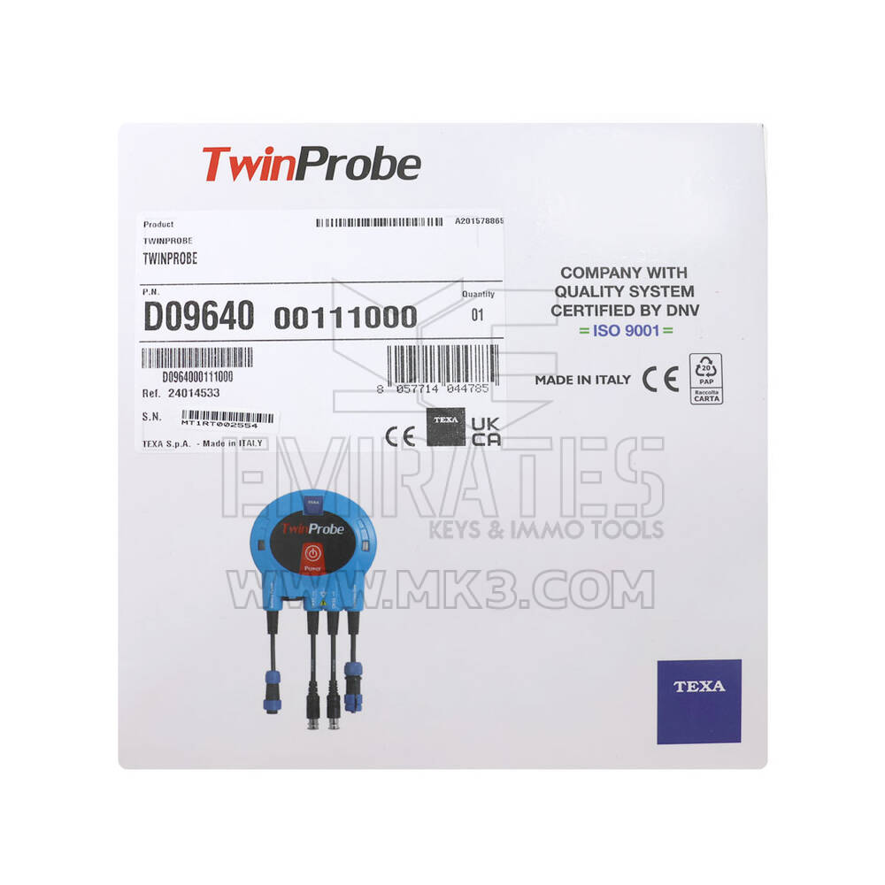 Osciloscopio y generador de señales Texa TwinProbe - MK25738 - f-10