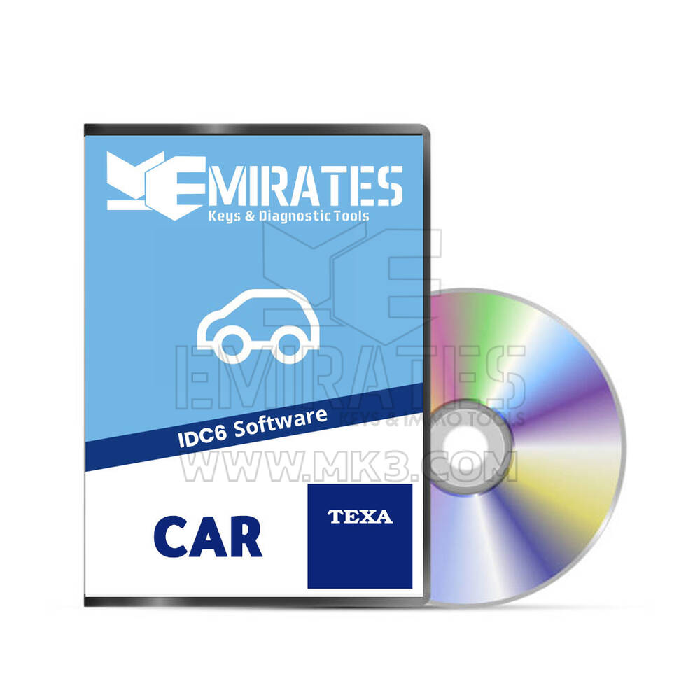 Texa IDC6 Car License (INC HASP KEY) For PC