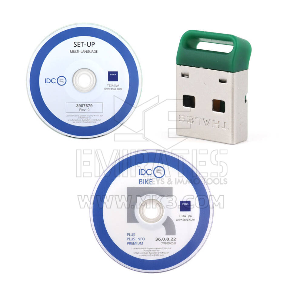 Permis de conduire Texa IDC6 (clé HASP incluse) pour PC | Emirates Keys