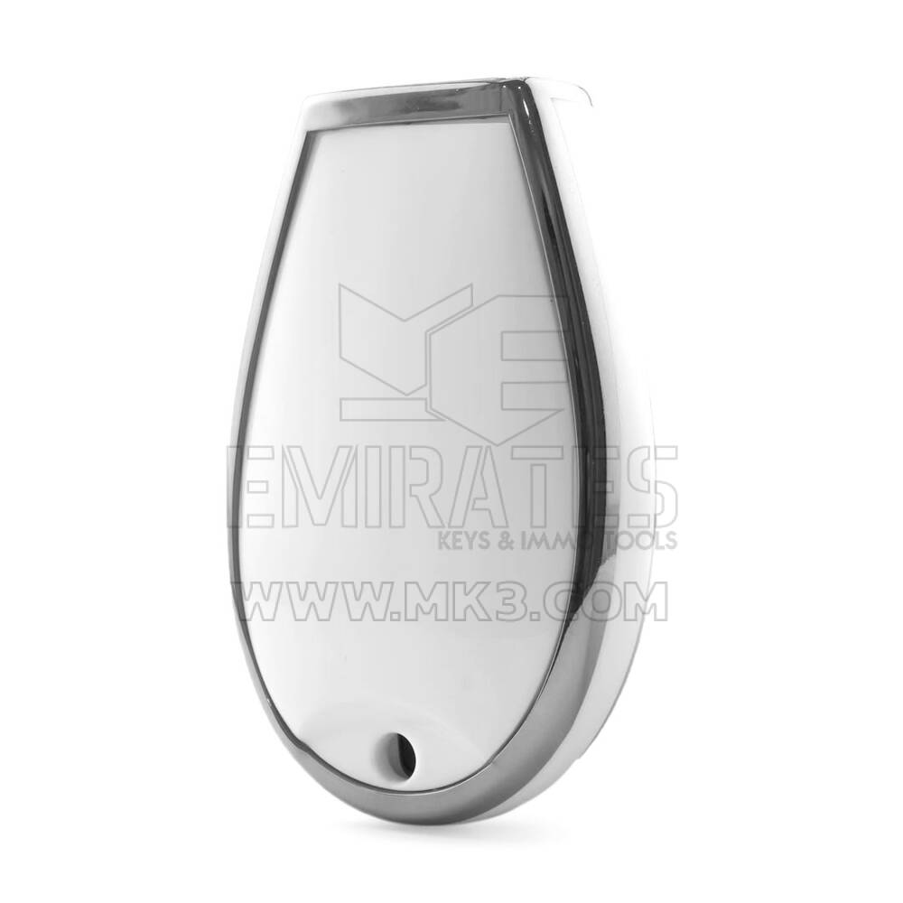 Чехол Nano для дистанционного ключа Dodge с 4 кнопками, белая серебристая рамка Dodge-A11Y4A | MK3