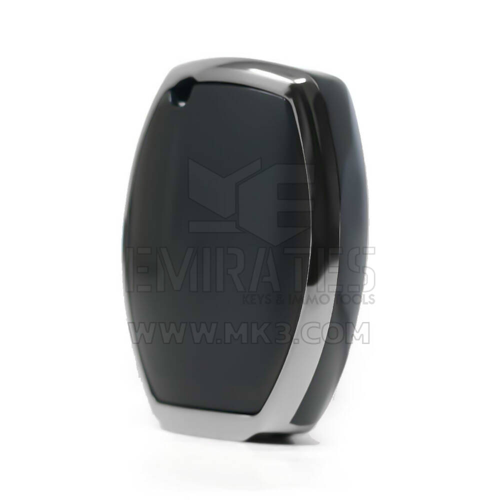 Nano Cover For Mercedes Remote Key 3 Button Black Silver Frame Benz-A11Y3 | MK3