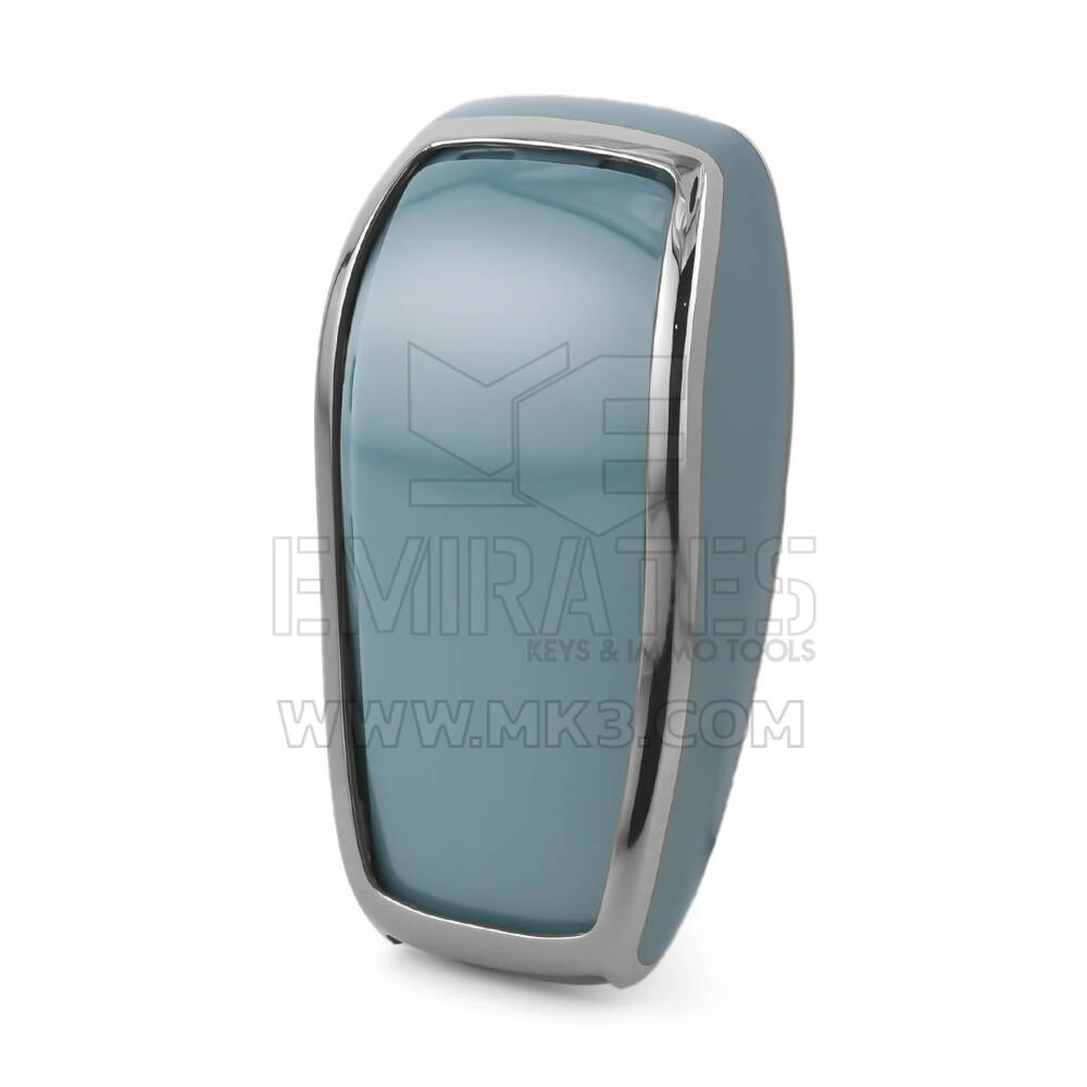Nano Cover For Mercedes Remote Key 3 Button Gray Silver Frame Benz-B11Y3 | MK3