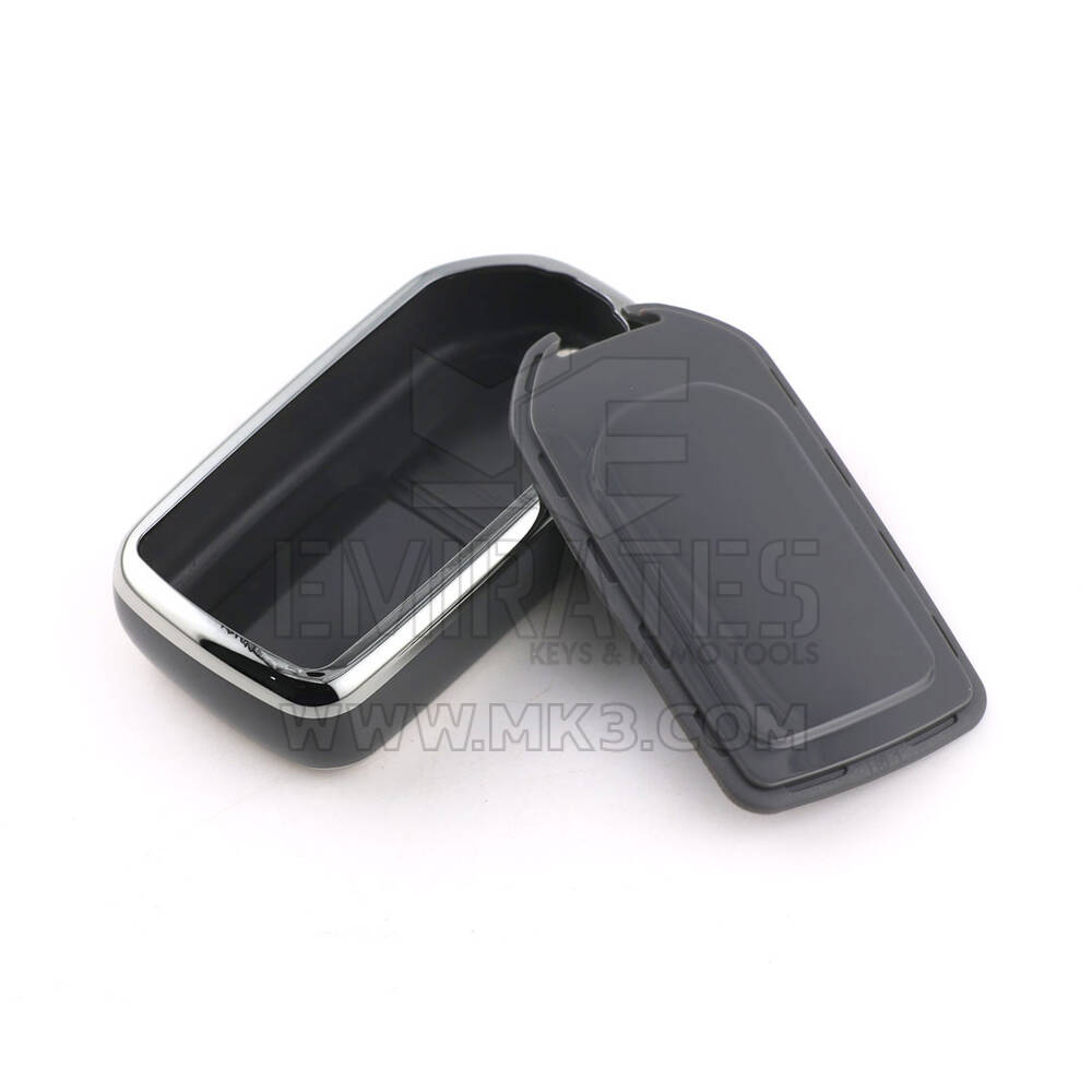 New Aftermarket Nano High Quality Cover For Honda Remote Key 5 Button Dark Gray Color Silver Frame HD-A11Y5 | Emirates Keys