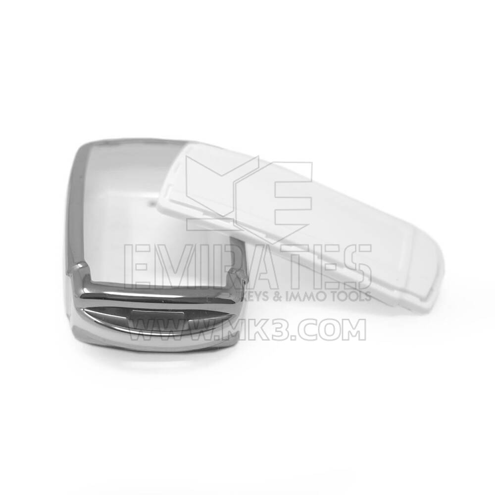 New Aftermarket Nano High Quality Cover For Honda Remote Key 4 Button White Color Silver Frame HD-E11Y4B | Emirates Keys