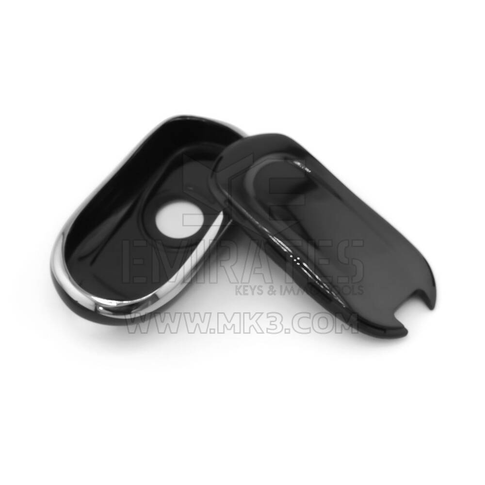 New Aftermarket Nano High Quality Cover For Buick Remote Key 4 Button Black Color Silver Frame BK-A11Y4B | Emirates Keys