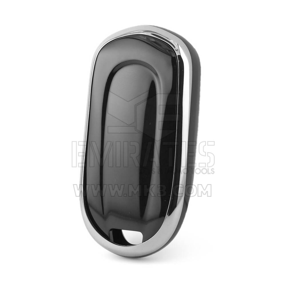 Nano funda para mando a distancia de Buick de 5 botones, color negro, marco plateado BK-A11Y5B | MK3