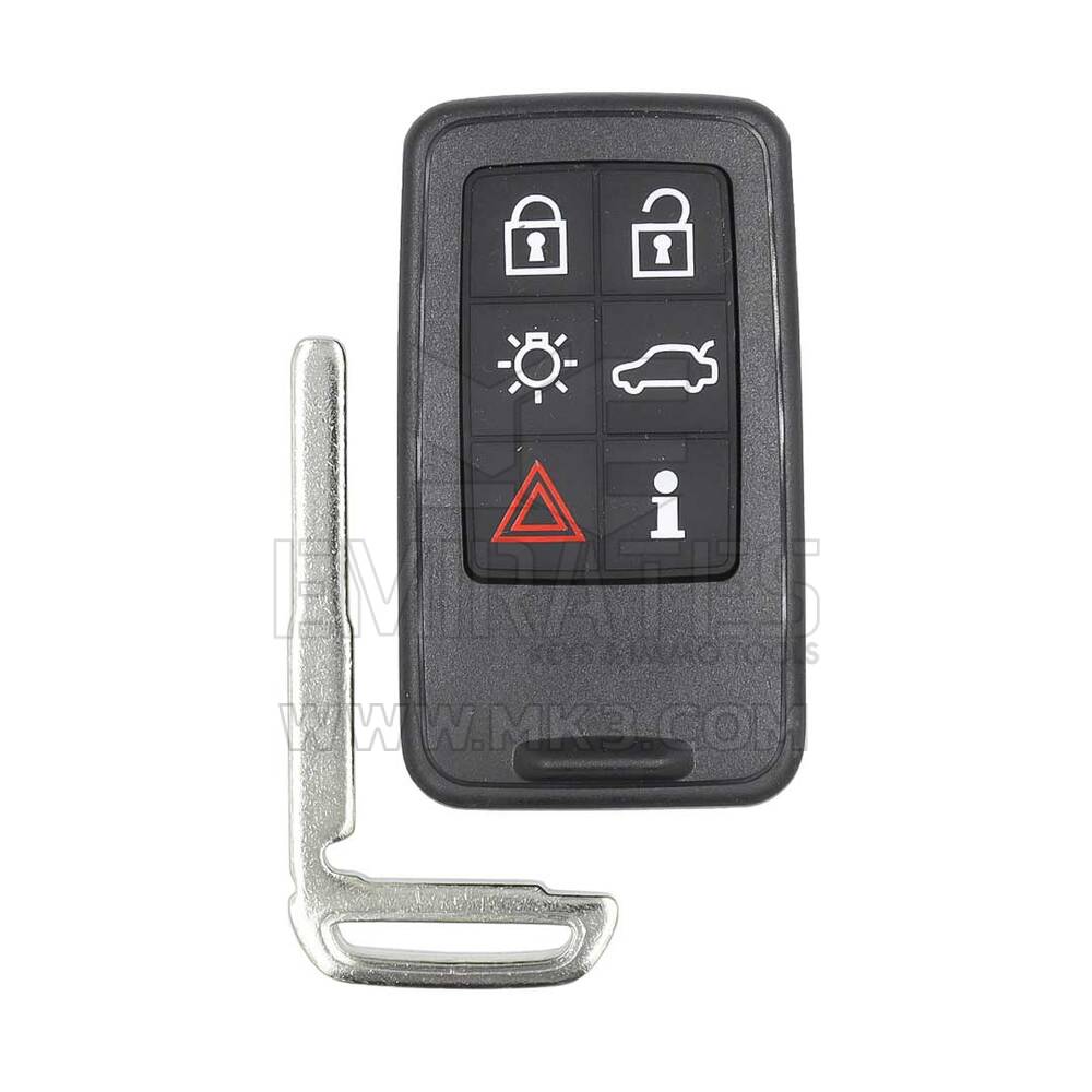 New Aftermarket Volvo Smart Remote Key 5+1 Botones 433MHz Número de pieza compatible: 30659498 | Claves de los Emiratos