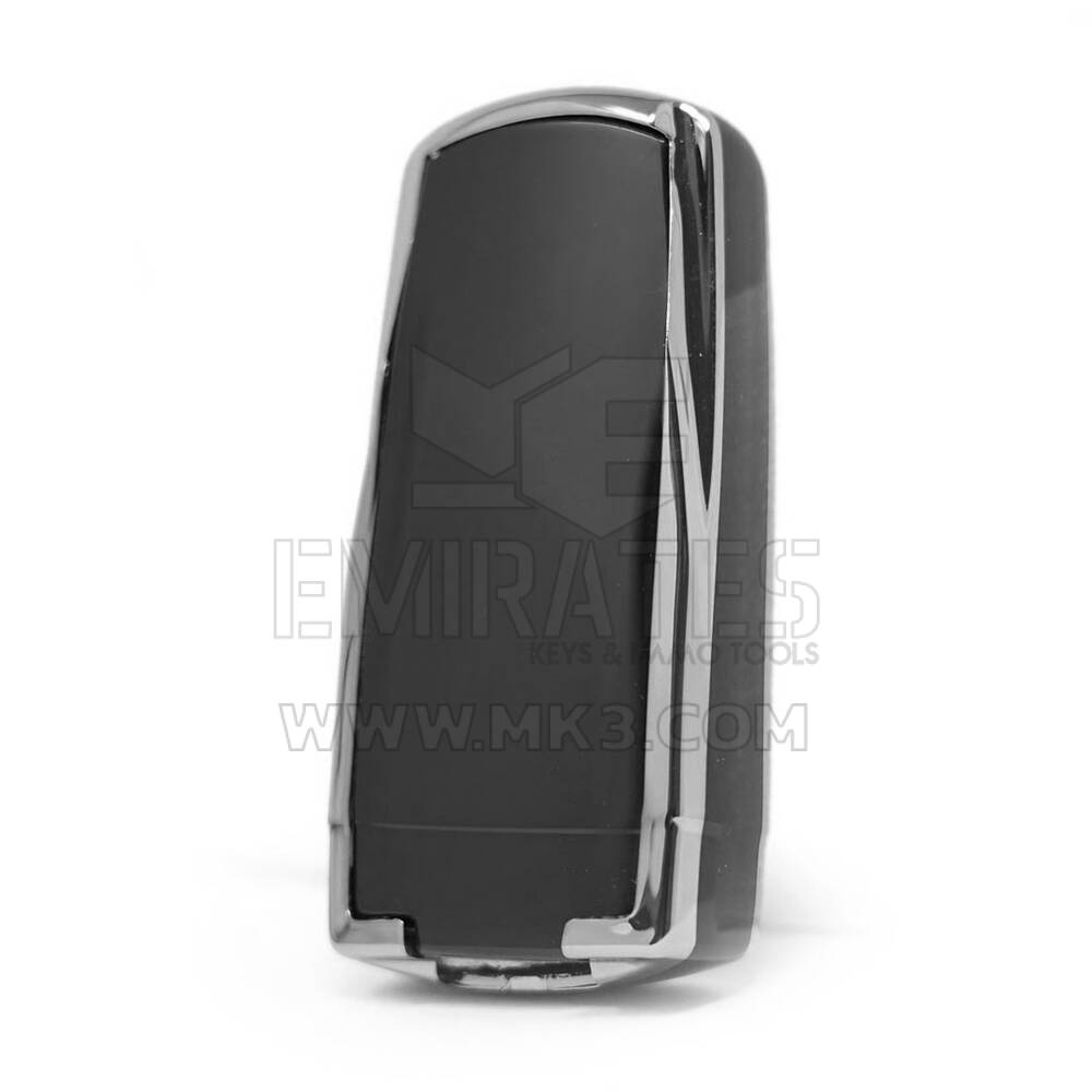 Nano funda para mando a distancia VW de 3 botones, color negro, marco plateado, VW-C11Y | MK3