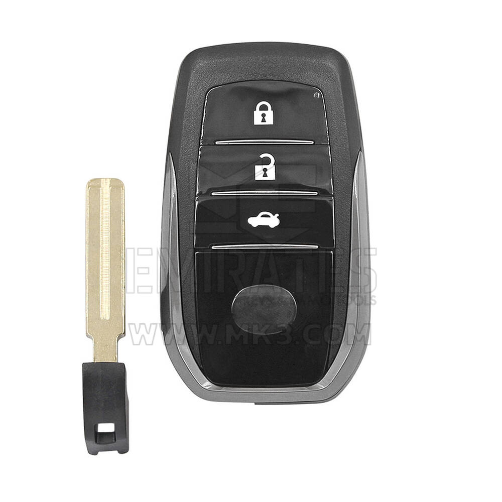 Yeni KeyDiy KD TB01-3 Toyota Lexus Evrensel Akıllı Uzaktan Anahtar 8A Transponderli 3 Düğme | Emirates Anahtarları