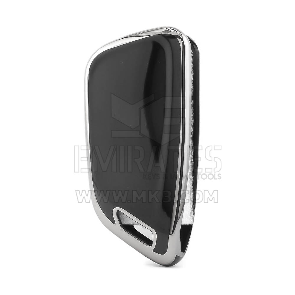 Nanocubierta para mando a distancia Xhorse de 3 botones, color negro, marco plateado, XH-B11Y | MK3