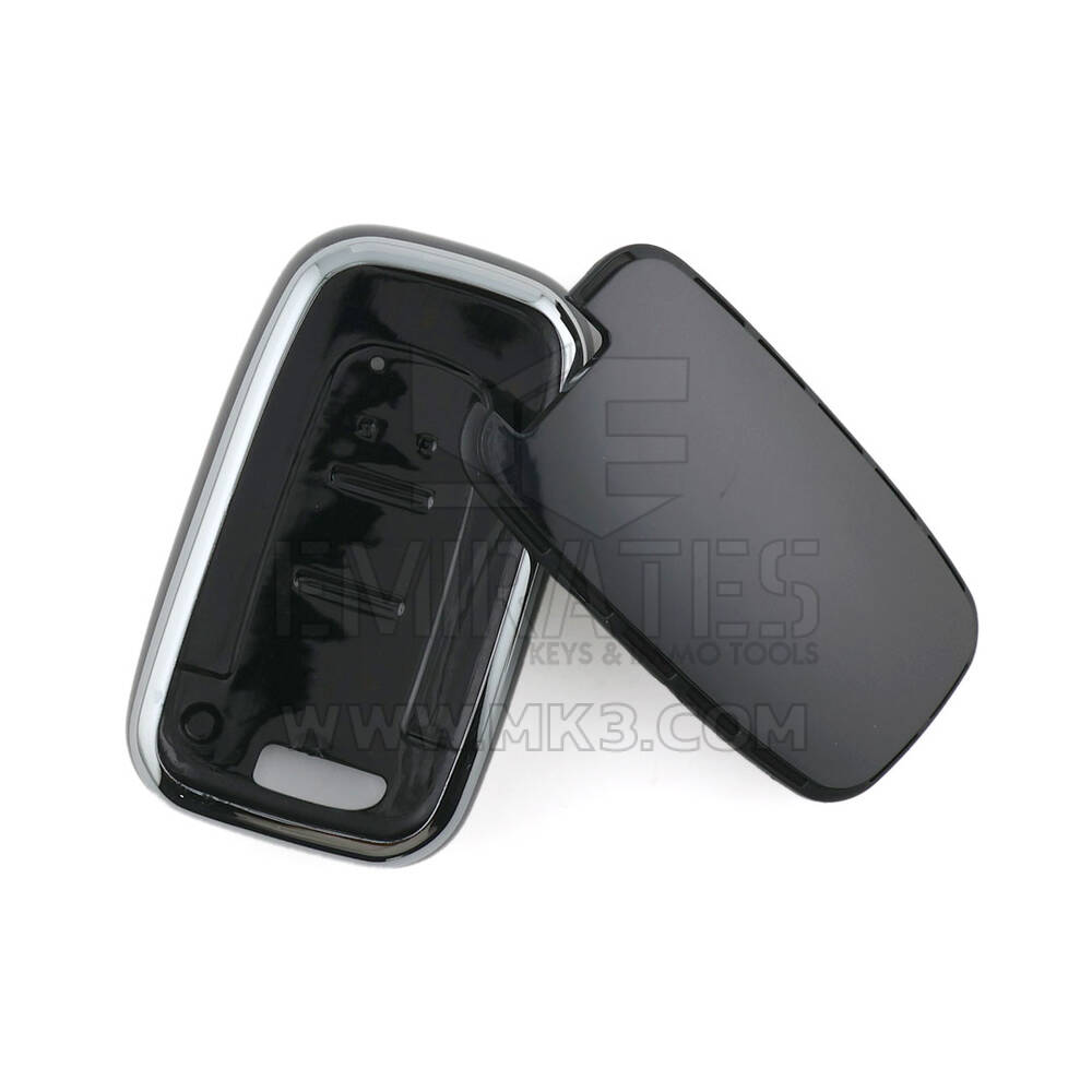 New Aftermarket Nano High Quality Cover For Hyundai Remote Key 3 Button Black Color Silver Frame HY-G11Y3 | Emirates Keys