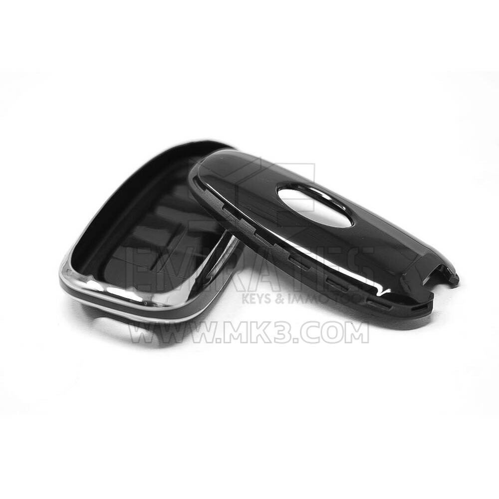 New Aftermarket Nano High Quality Cover For Hyundai Remote Key 4 Button Black Color Silver Frame HY-H11Y4B | Emirates Keys