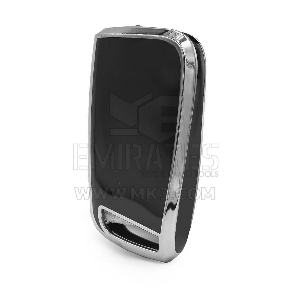 Nano Cover For VW Remote Key 3 Button Black Color Silver Frame VW-B11Y3 | MK3