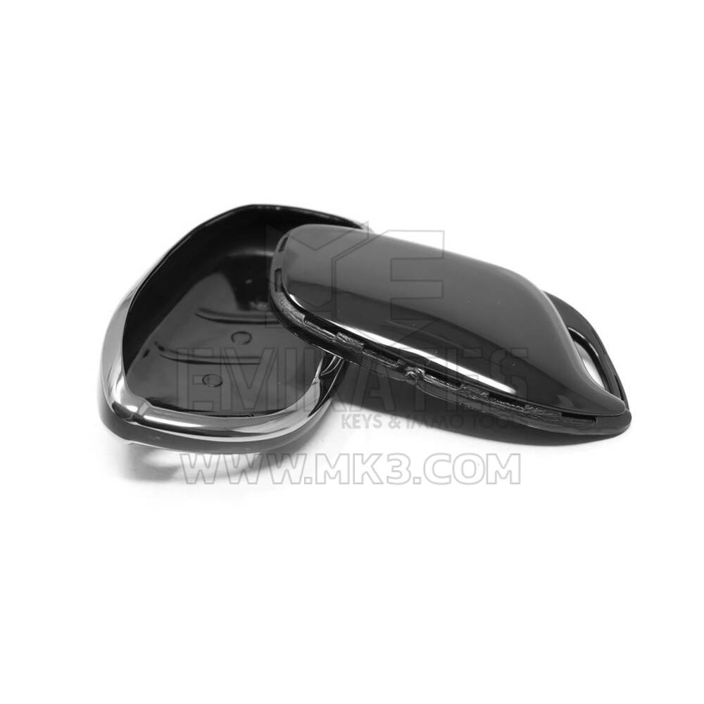 New Aftermarket Nano High Quality Cover For Roewe Remote Key 3 Button Black Color Silver Frame RW-B11Y | Emirates Keys