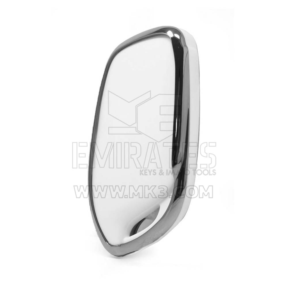 Nano Cover For Roewe Remote Key 3 Button White Color Silver Frame RW-B11Y | MK3