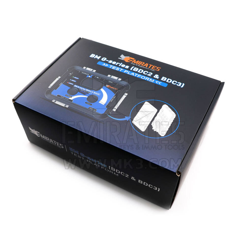 BMW G-series BDC2 & BDC3 Test Platform support connect BMW G-Series BDC2 or BDC3 immobilizer box, dashboard, antenna receiver, keyless entry antenna, and other ECUs too, for example EGS or DME | Emirates Keys