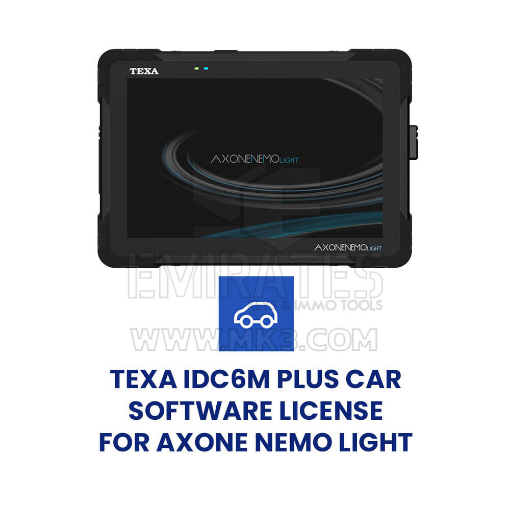 Licencia de software TEXA IDC6m PLUS CAR para AXONE NEMO LIGHT (P2501000000000)