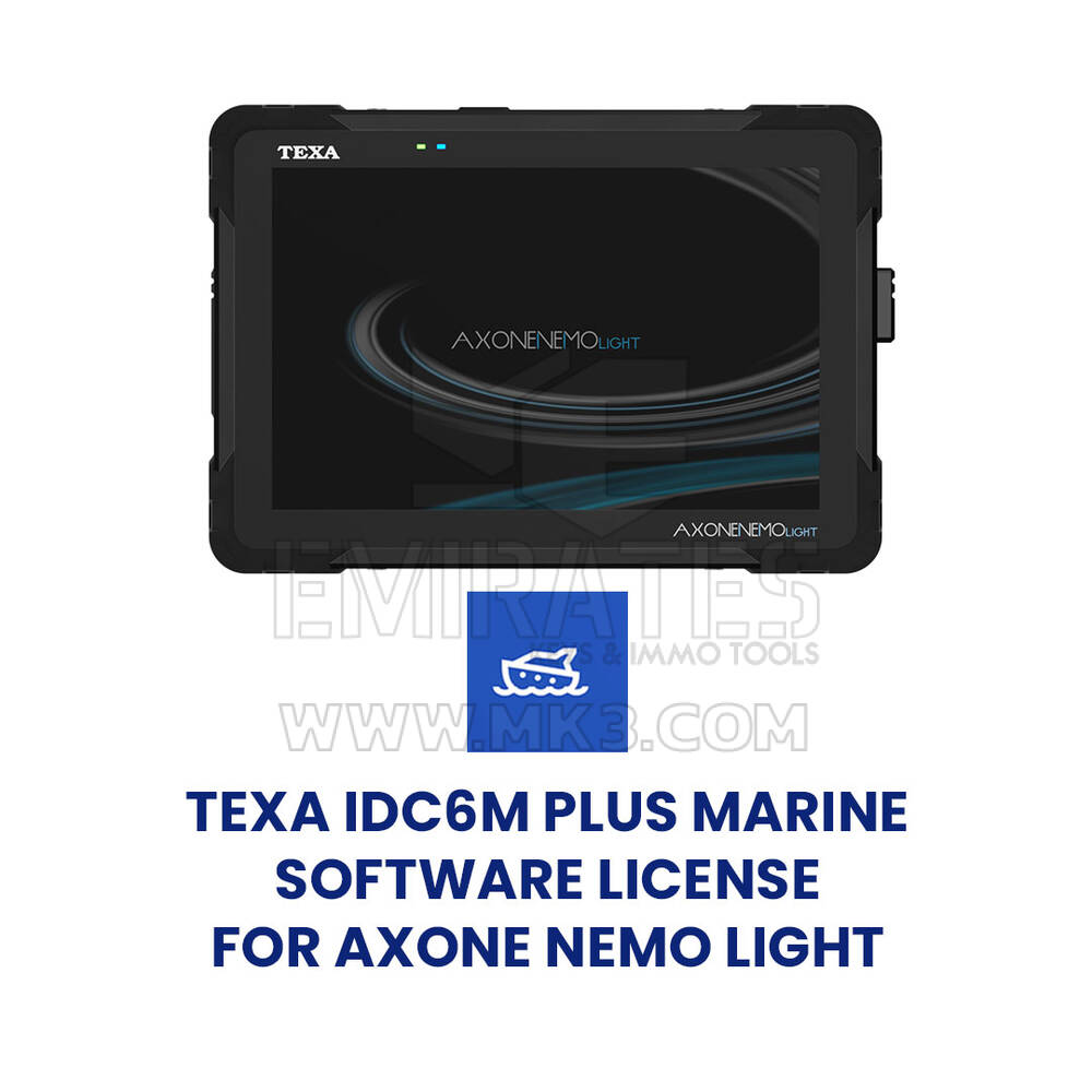 Texa IDC6m PLUS MARINE Software license For AXONE NEMO LIGHT