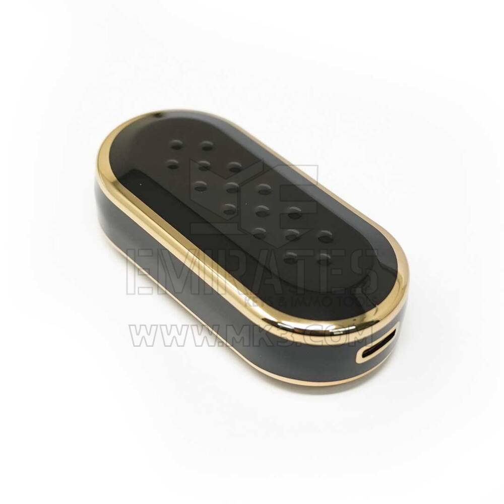 New Aftermarket Nano High Quality Cover For Fiat Remote Key 3 Buttons Black Color A11J | Emirates Keys
