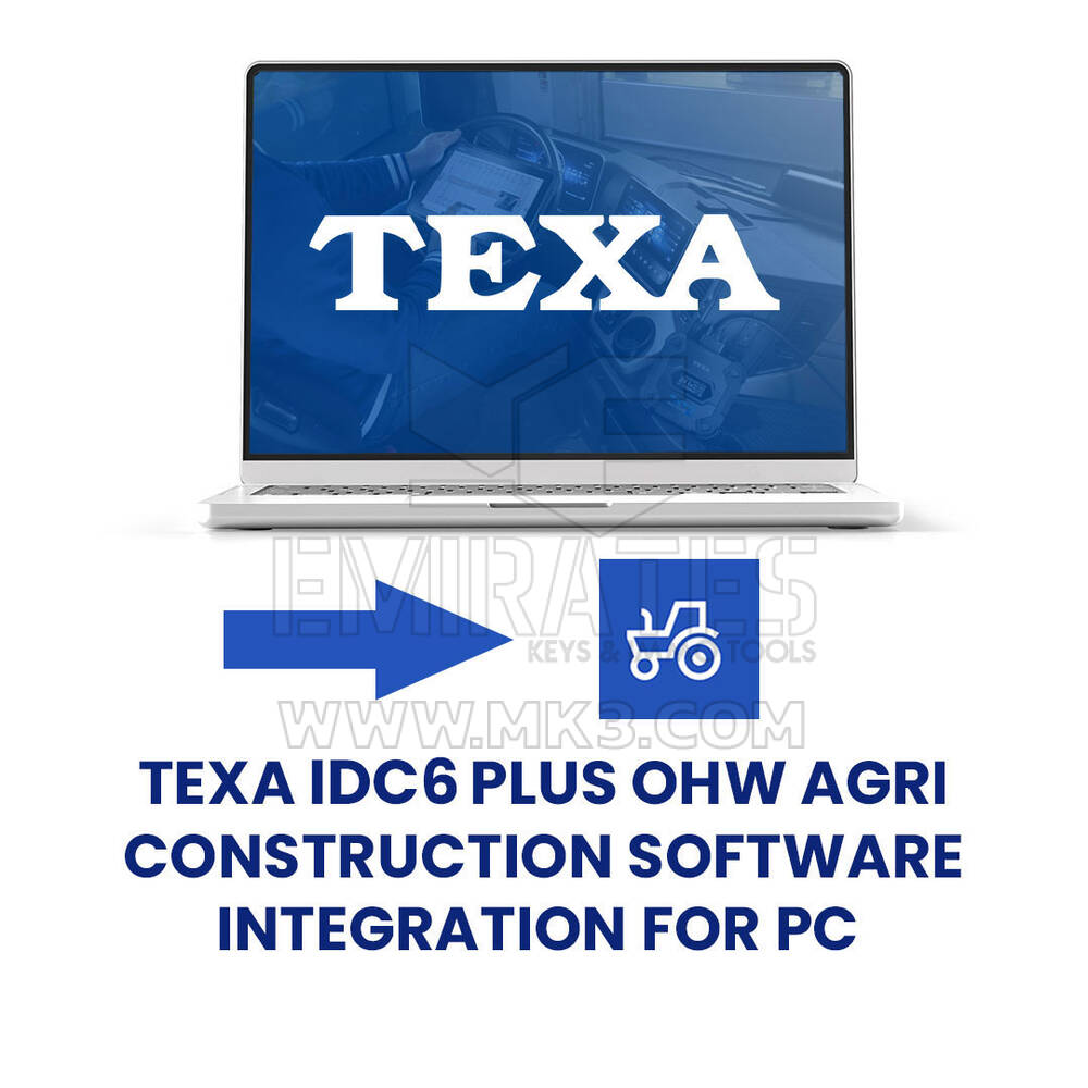 Actualización de Texa IDC6 Plus OHW AGRI CONSTRUCTION para PC (P230B000000030)