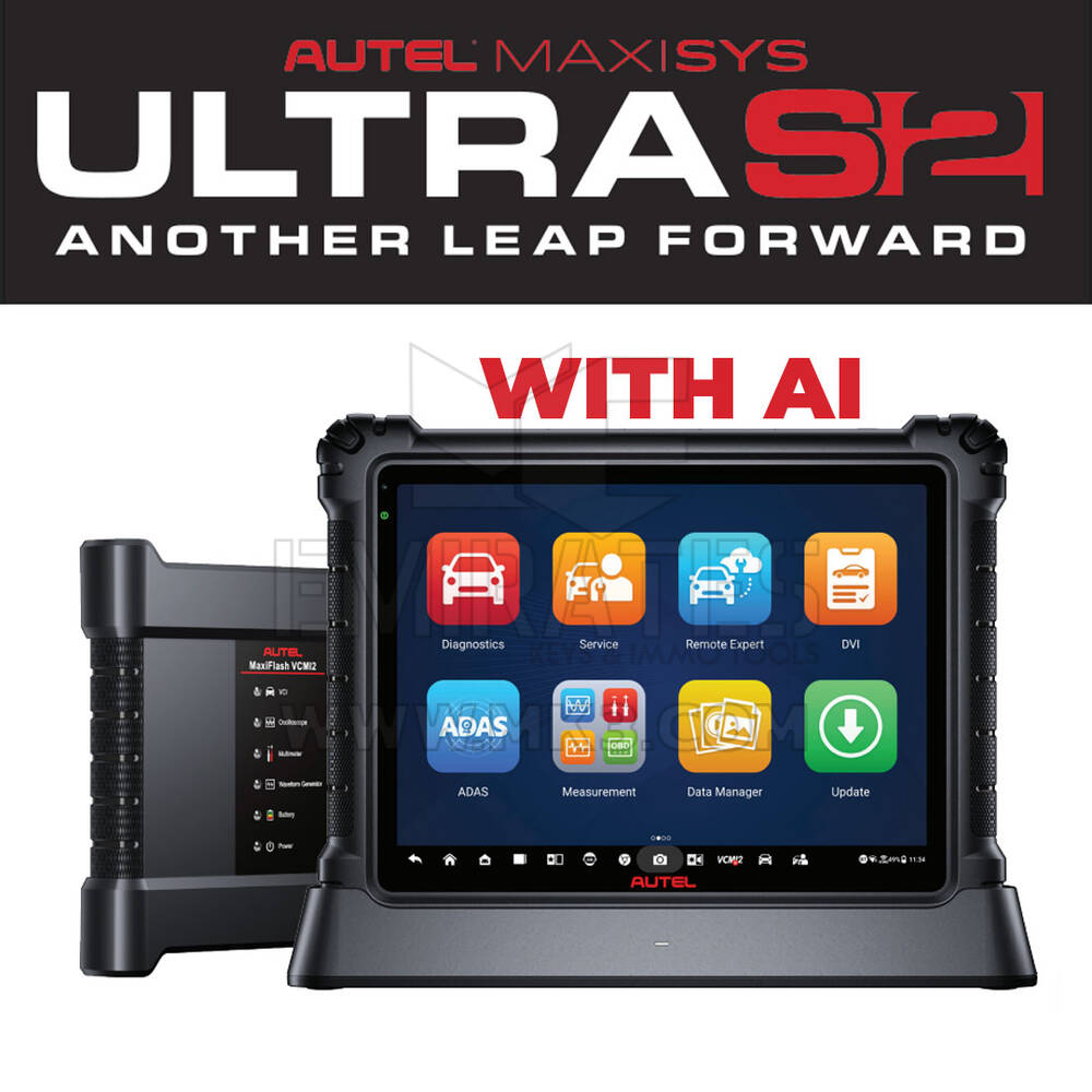 Autel Maxisys ULTRA S2 Gelişmiş Tanı ve Analiz Sistemi Cihazı AI ile