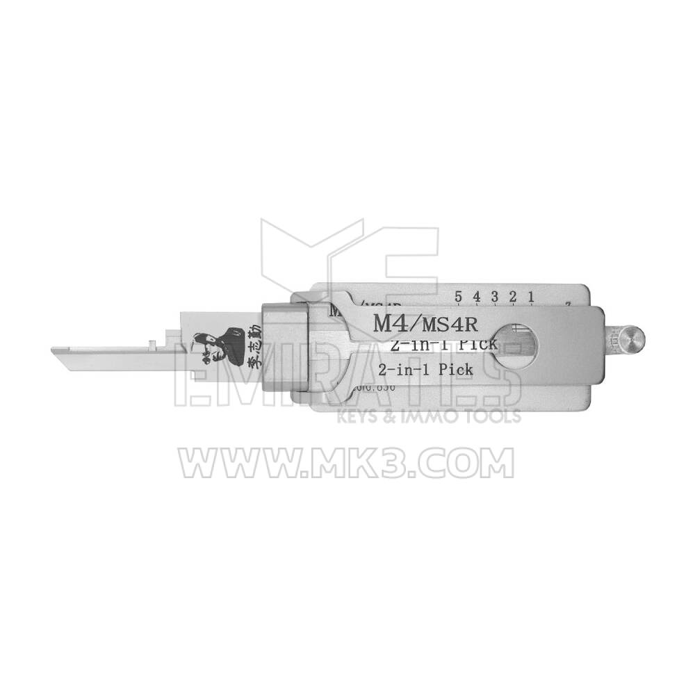 Original LISHI Master M4/MS4R /81KM Padlocks 2 in 1- AG