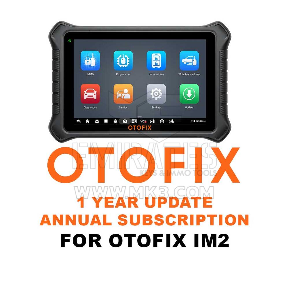Suscripción de actualización de 1 año de Autel para Otofix IM2