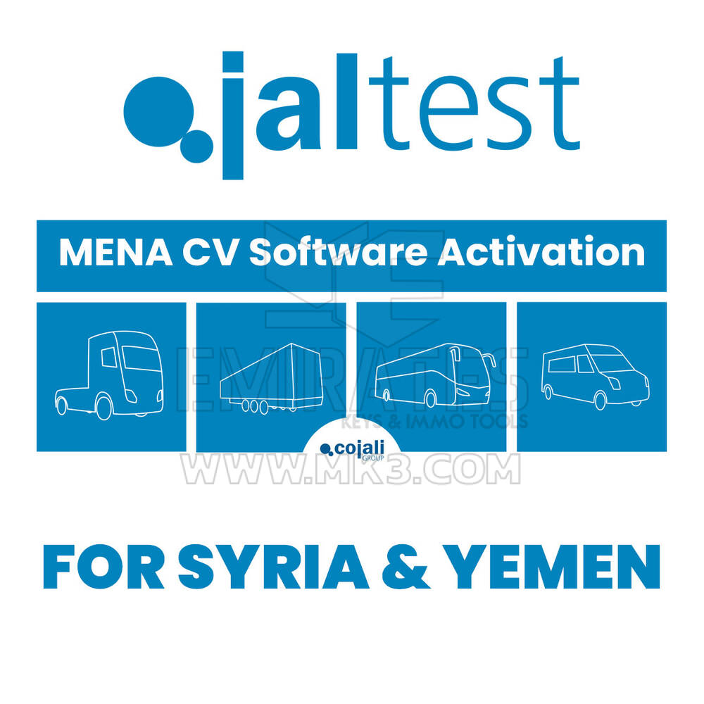 JALTEST MENA CV Software Activation
