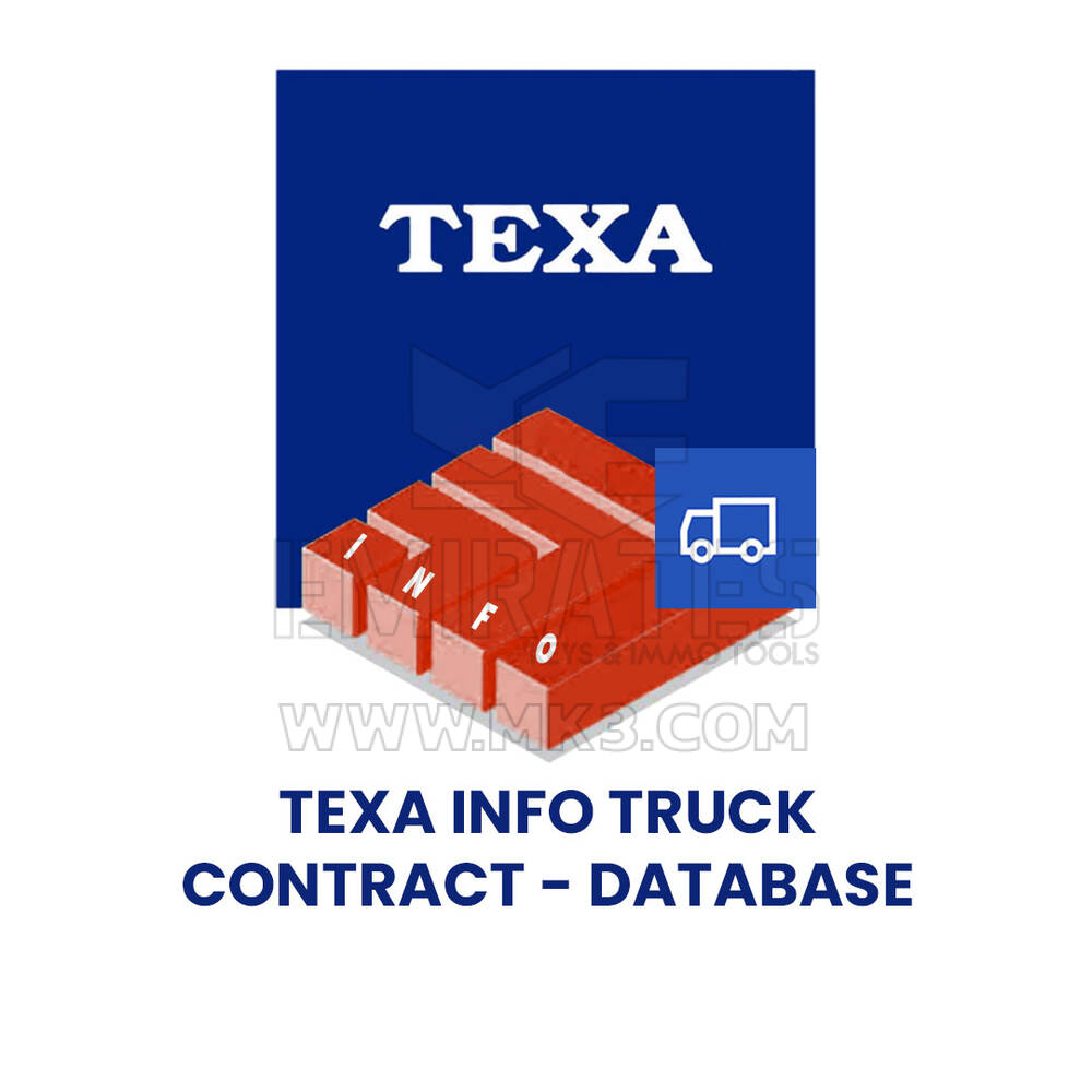 TEXA  TEXAINFO TRUCK CONTRACT - DATABASE