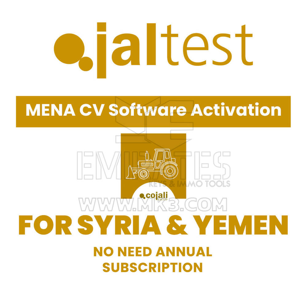 Activación del software JALTEST MENA OHW