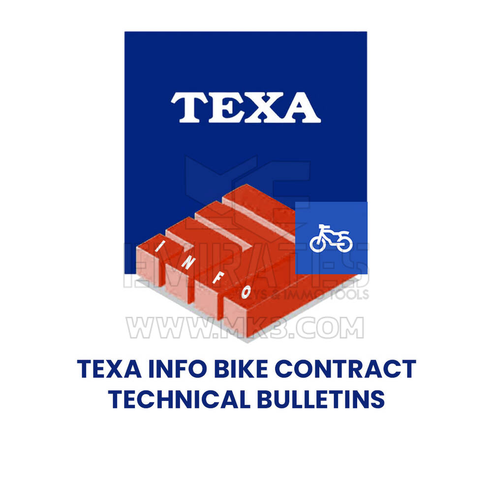 CONTRATO DE BICICLETAS TEXA TEXAINFO - BOLETINES TÉCNICOS