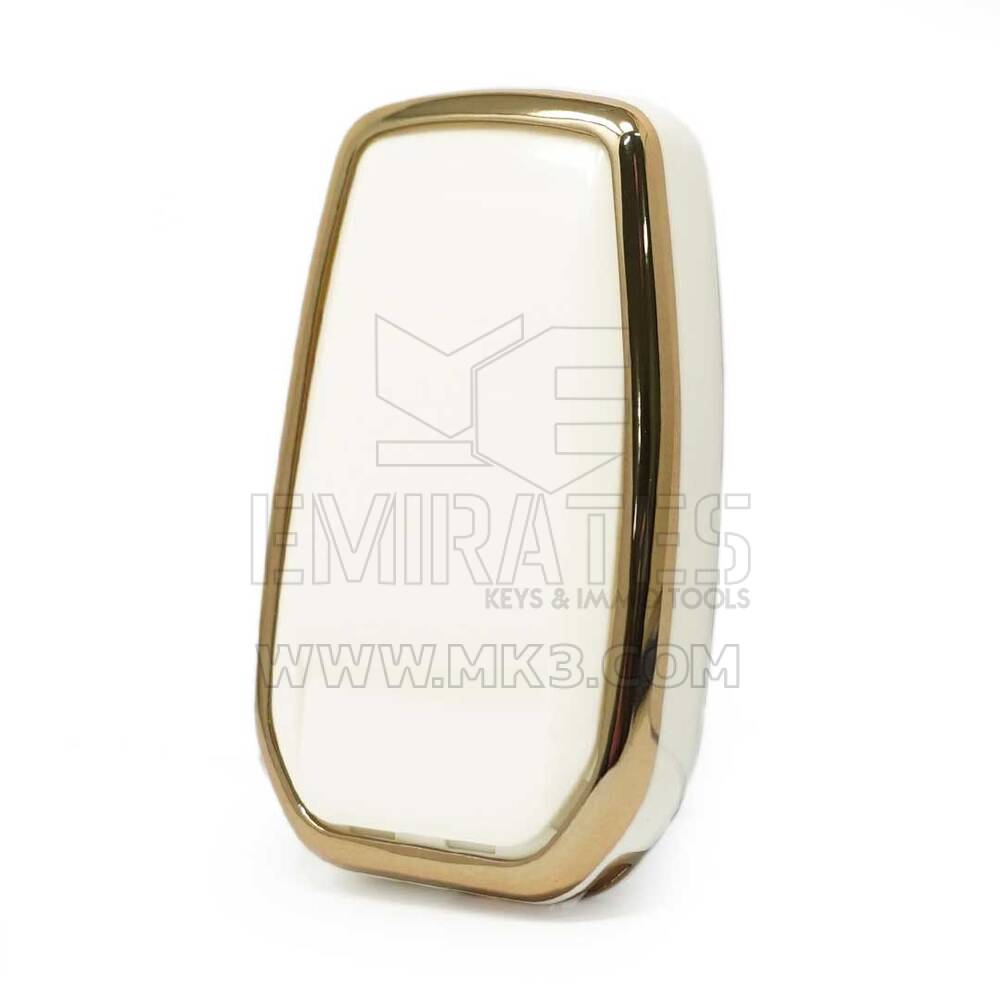 Nano Cover Para Toyota Remote Key 3 Botões Branco A11J3H | MK3