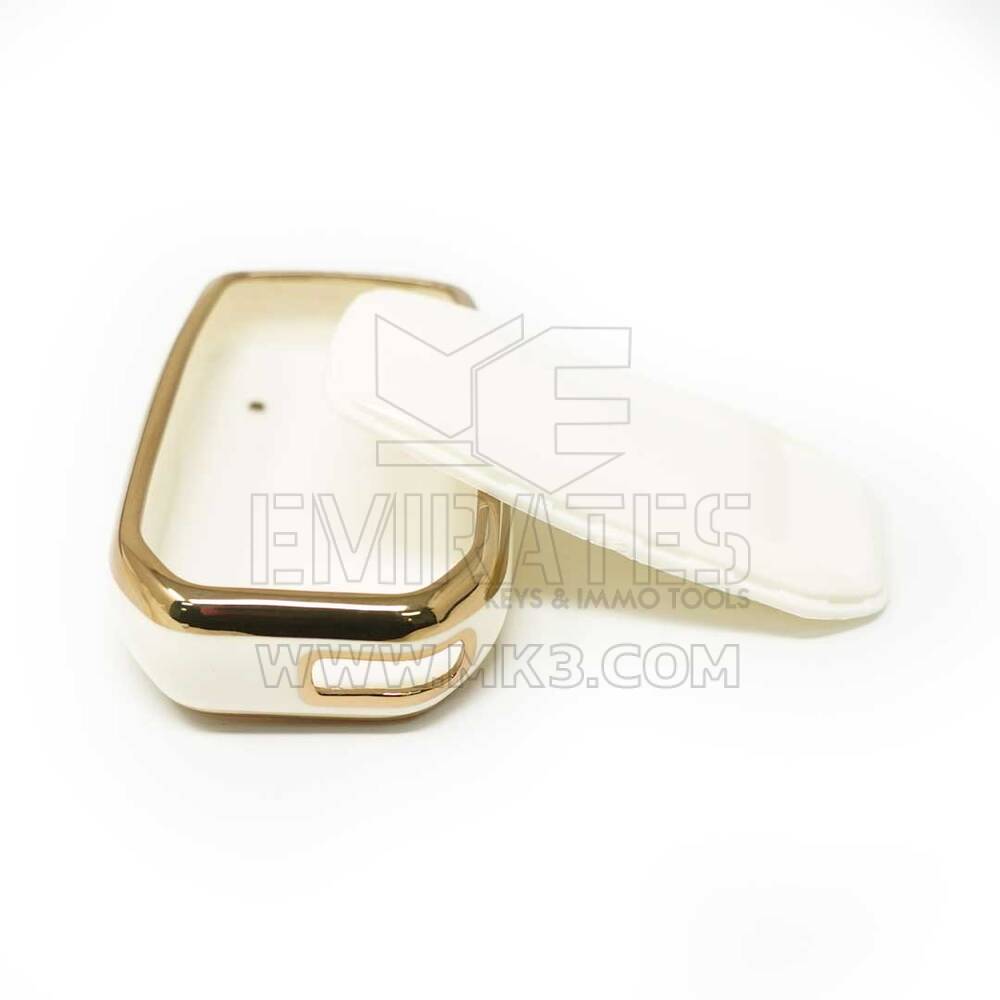 New Aftermarket Nano High Quality Cover For Toyota Remote Key 3 Buttons White Color A11J3H | Emirates Keys