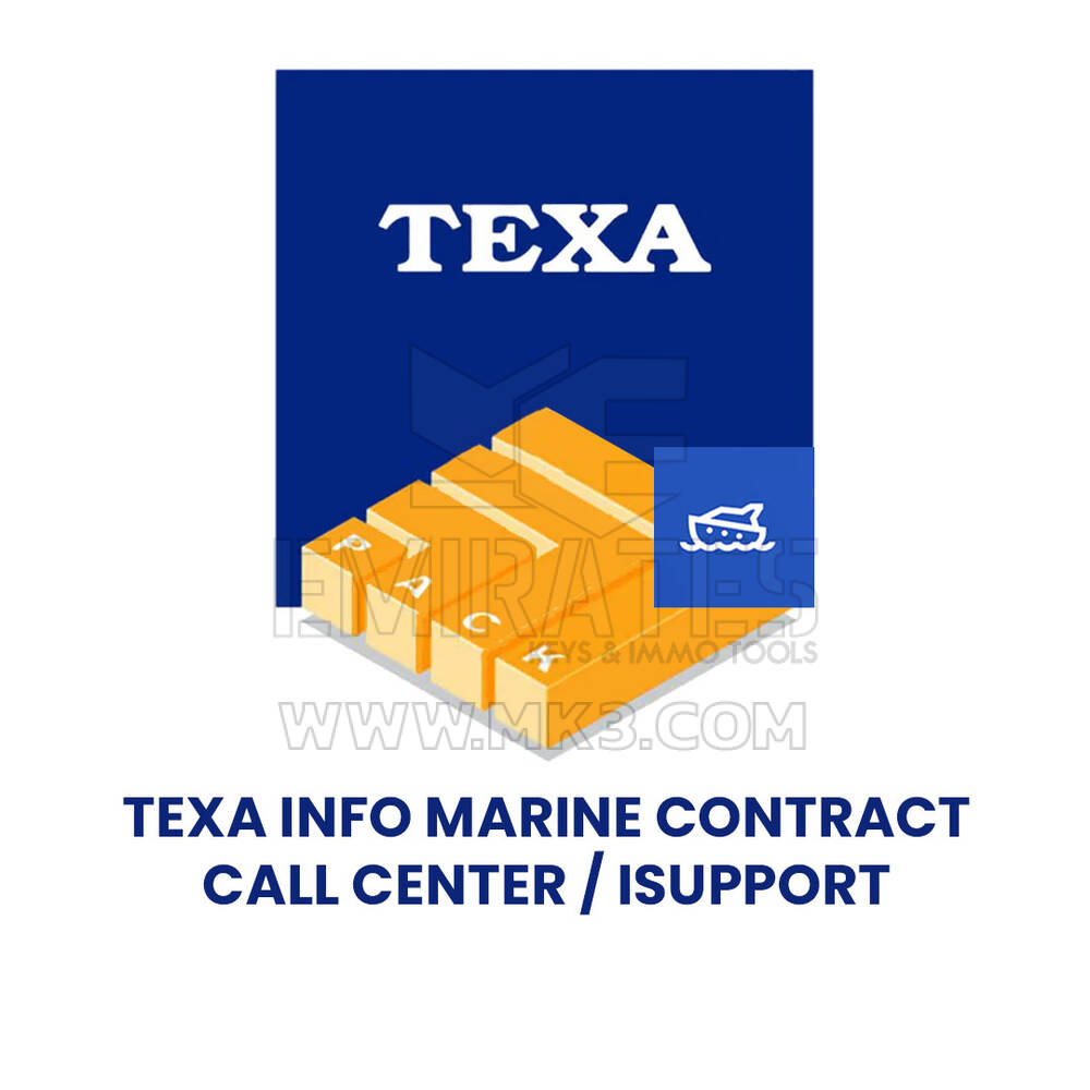 TEXA TEXAINFO MARINE CONTRACT - CENTRE D'APPELS / iSUPPORT