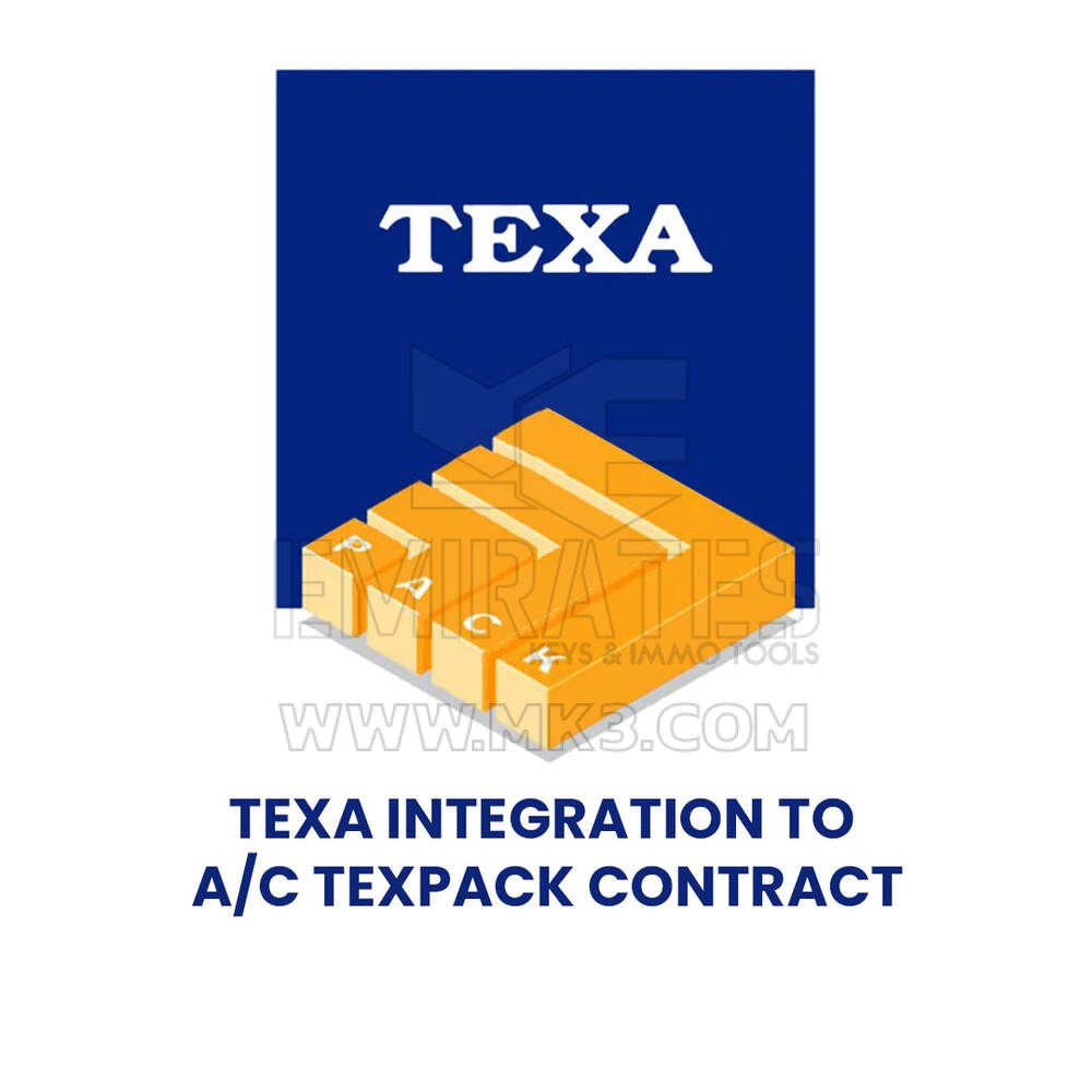 TEXA INTEGRATION TO A/C TEXPACK CONTRACT