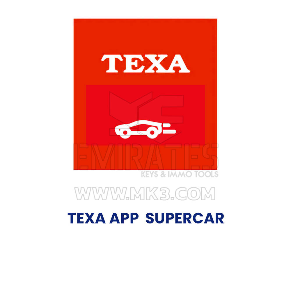 SUPERCOCHE DE LA APLICACIÓN TEXA