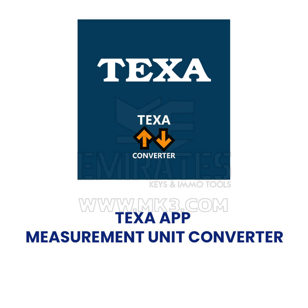 CONVERTITORE UNITÀ DI MISURA TEXA APP