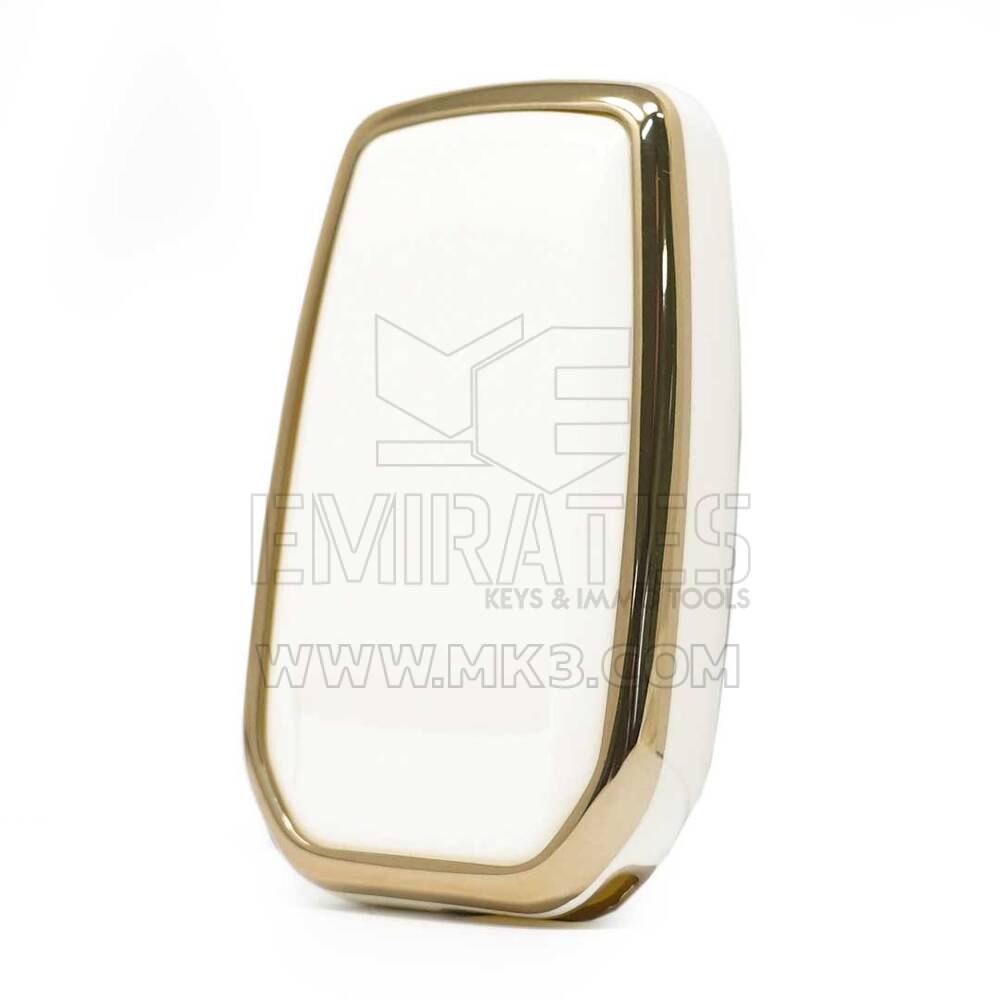 Nano Cover Para Toyota Remote Key 4 Botones Blanco A11J4H | mk3