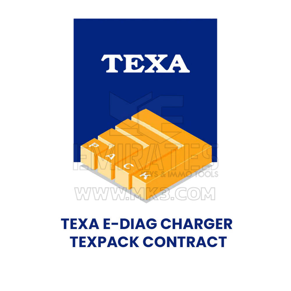 TEXA E-DIAG CHARGER TEXPACK CONTRACT