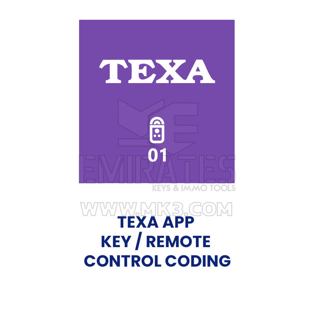 TEXA APP KEY / REMOTE CONTROL CODING