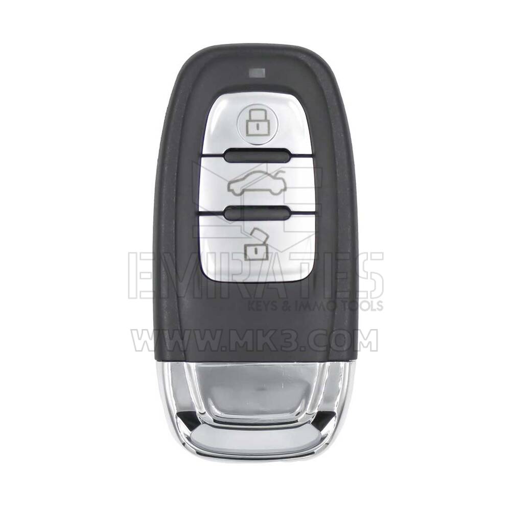 Audi Smart Remote chave tipo proximidade 3 botões 433MHz PCF7945AC Transponder