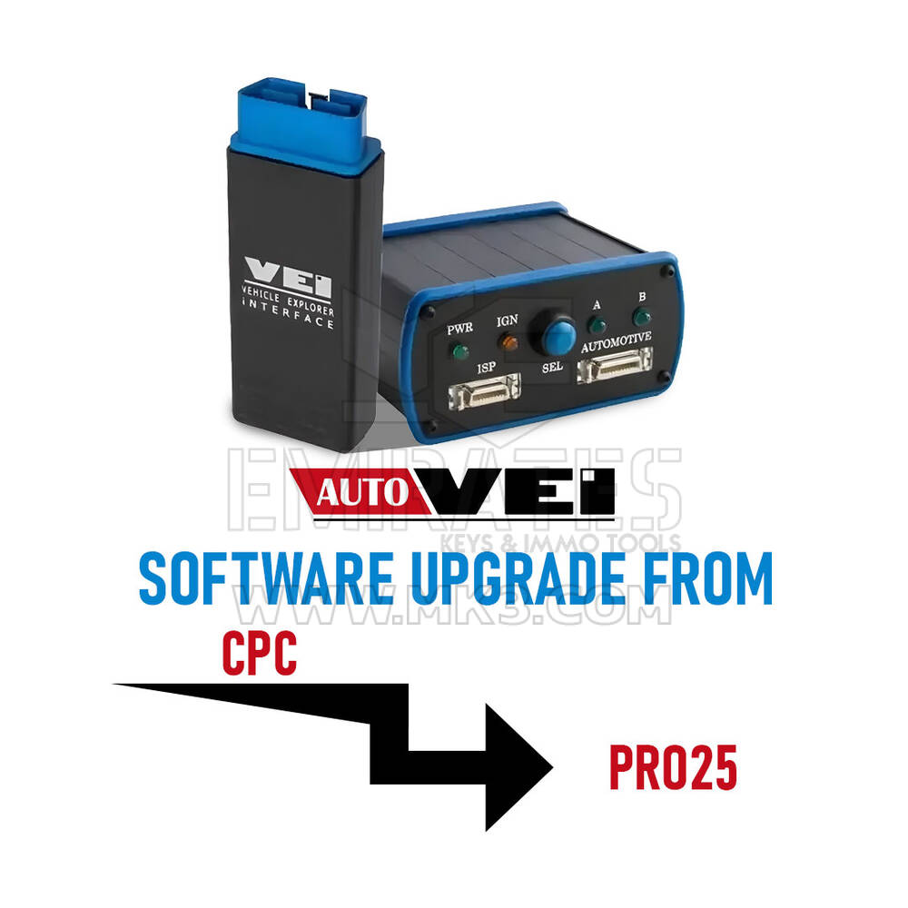 ترقية برنامج AutoVei من CPC إلى PRO25