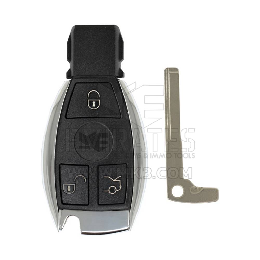 Mercedes BGA Chrome Remote Shell 3 кнопки | МК3