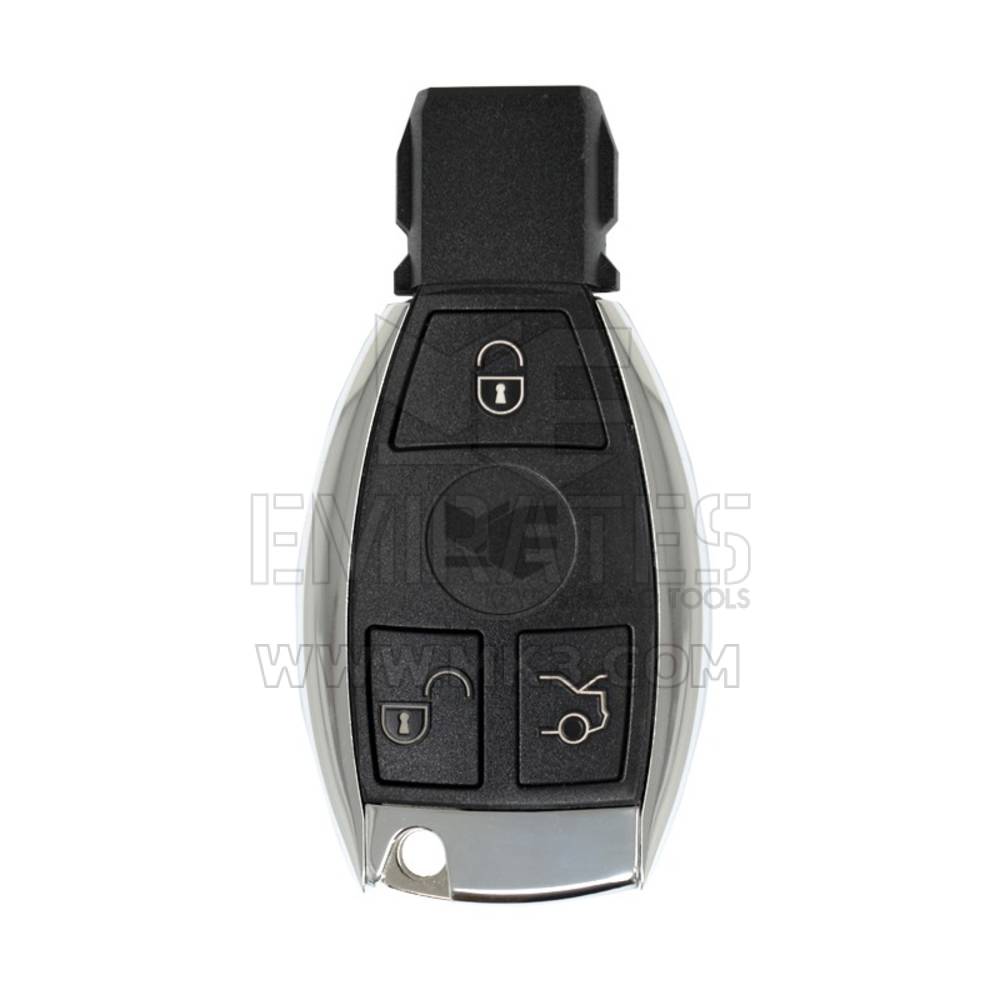 Mercedes BGA Chrome Remote Shell 3 Buttons|Emirates Keys