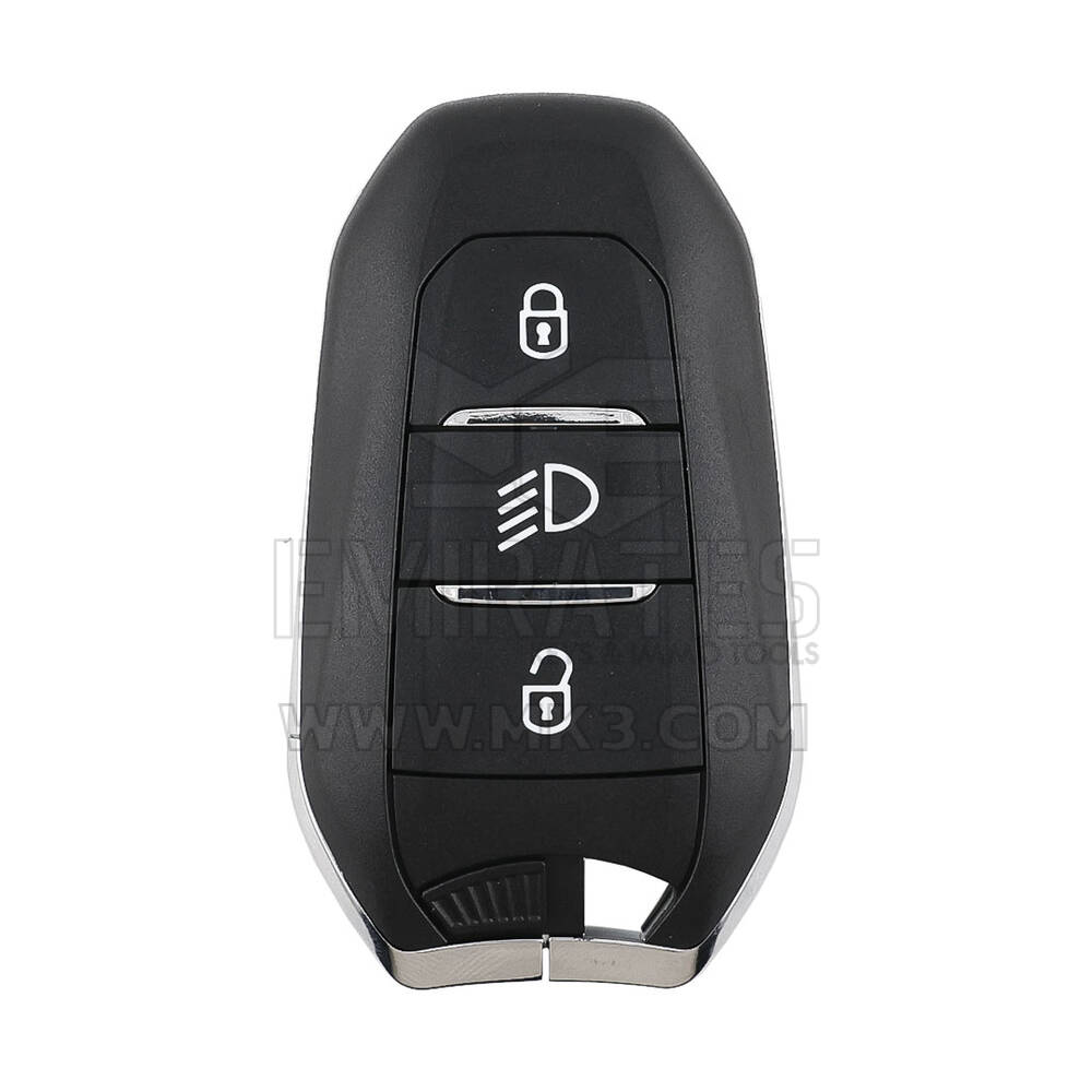 Peugeot 2022 Smart Remote Key Shell 3 Buttons (Light) VA2 Blade