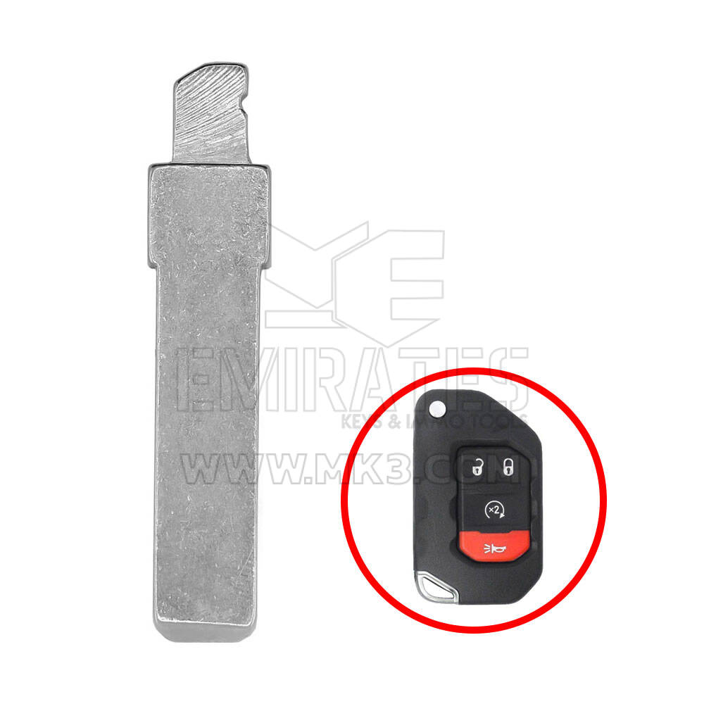 Escobilla remota plegable para Jeep Wrangler 2018-2024