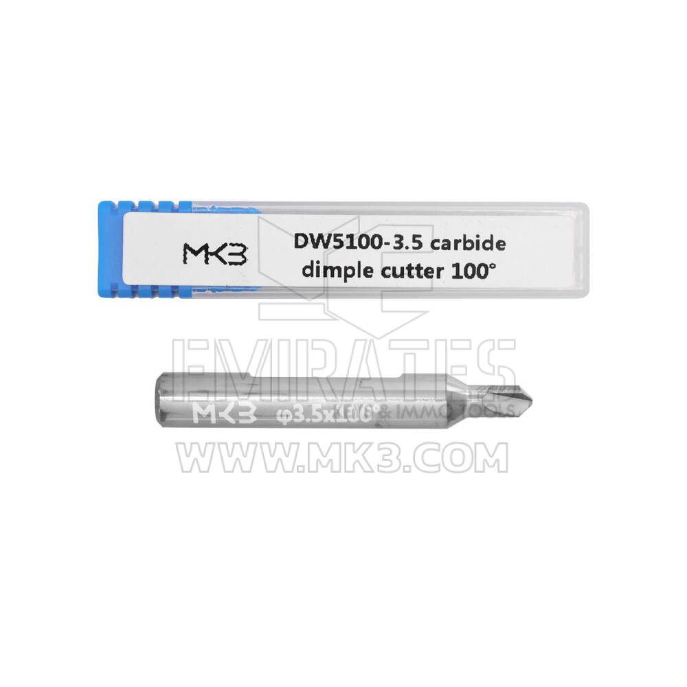 Çukur Kesici (Dış Karbür) Tip P-3591 - φ3,5xD6x40x100°