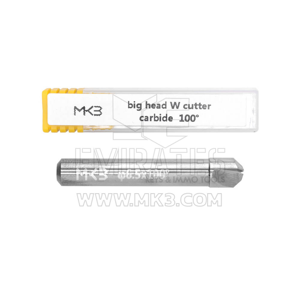 Çukur Kesici (Dış Karbür) Tip p-8916 - φ6,5xD6x40x100°x2T
